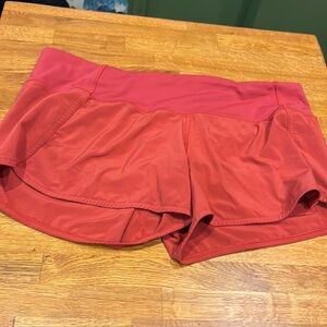 lululemon speed up mid rise 4 inch.